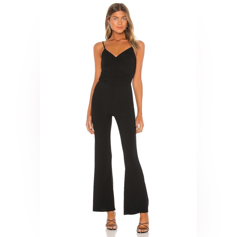 REVOLVE Lovers and Friends Morningside Black Jumpsuit